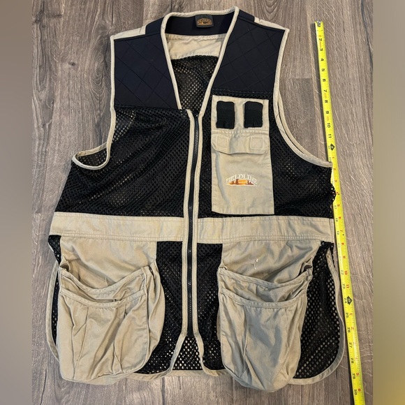 Fieldline Fishing Hunting Photography Vest PC050 - Tan - Size Med/Lrg - Picture 8 of 10